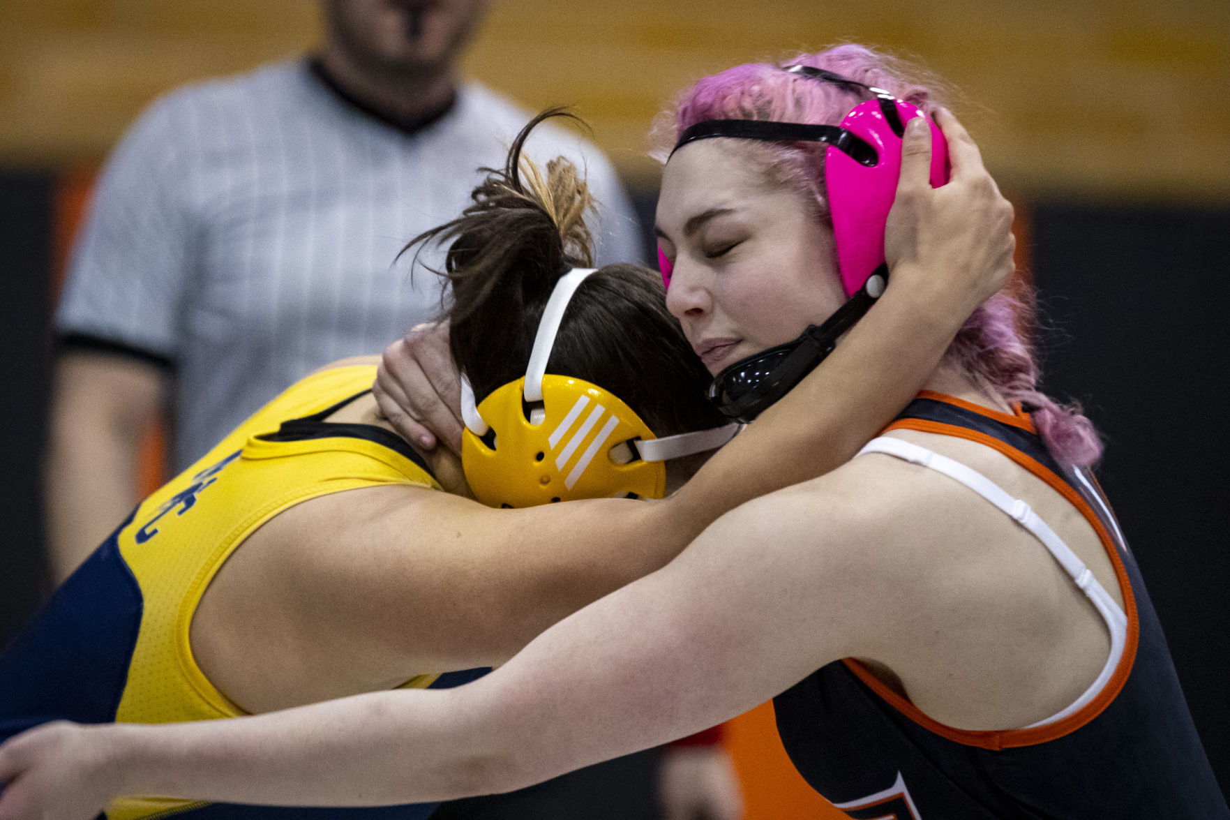 Billings Senior girls wrestling mixer